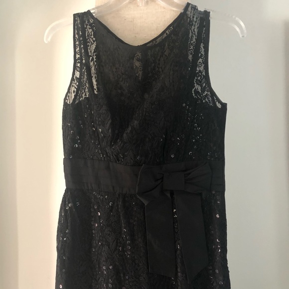 Tahari Dresses & Skirts - Tahari ASL Elegant Black Lace Short Evening Dress